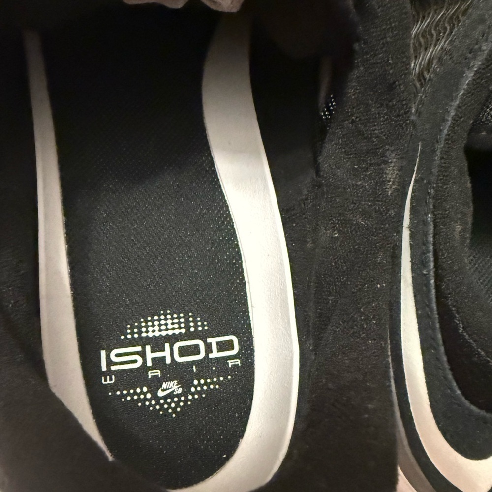 Men's Nike SB Ishod Wair size 13 black/gray dc7232-001 - Picture 8 of 12